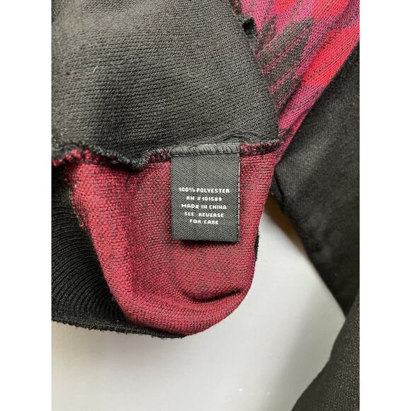 Cardinali New York Sweater Men’s XXL Red Argyle 1/4 Zip Mock Neck NEW - Picture 5 of 8